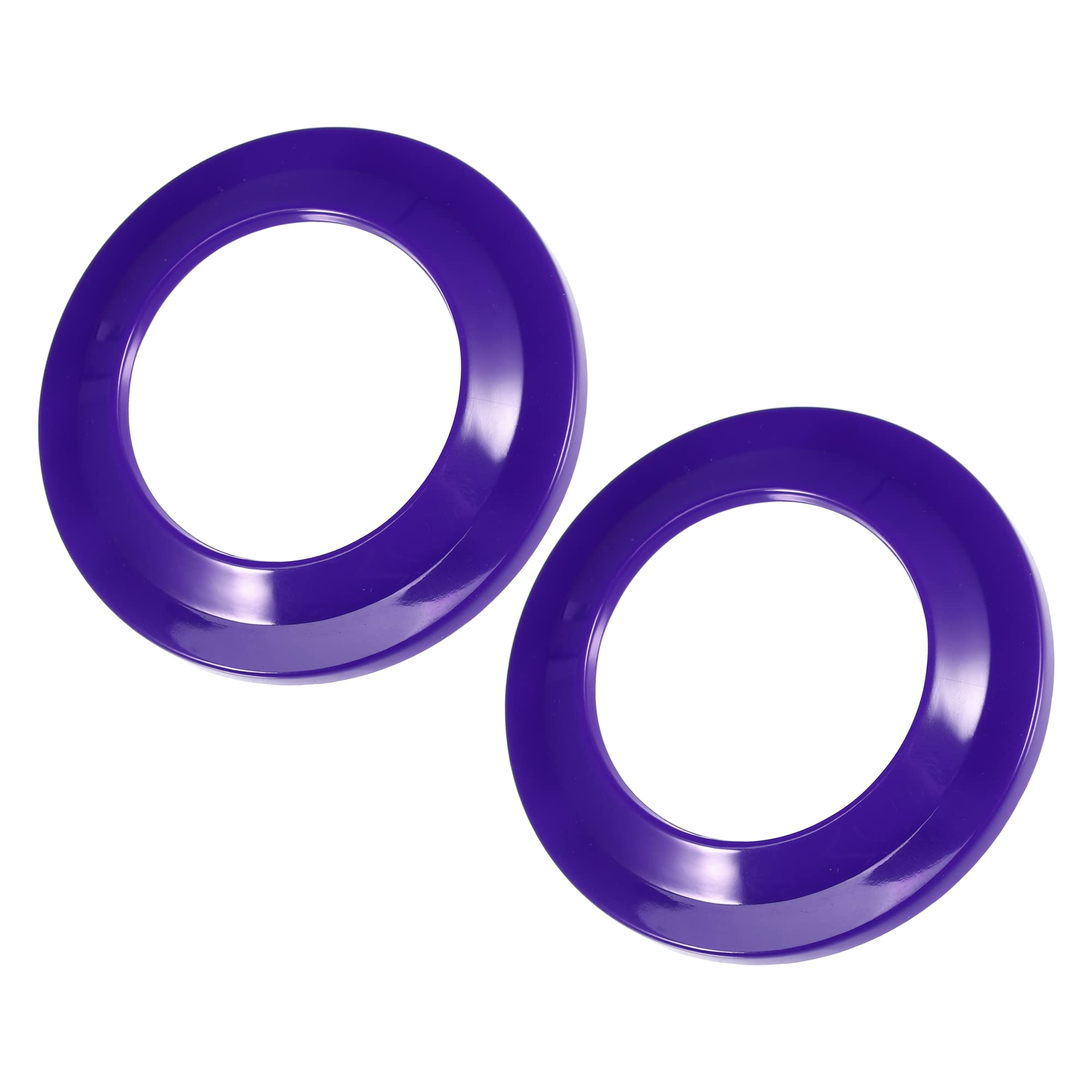 X AUTOHAUX 2pcs A-Pillar Speaker Decoration Covers - Interior Accessories for Jeep Wrangler JK (2007-2014) - Purple - Upgrade Your Car Audio System & Enhance Interior Style