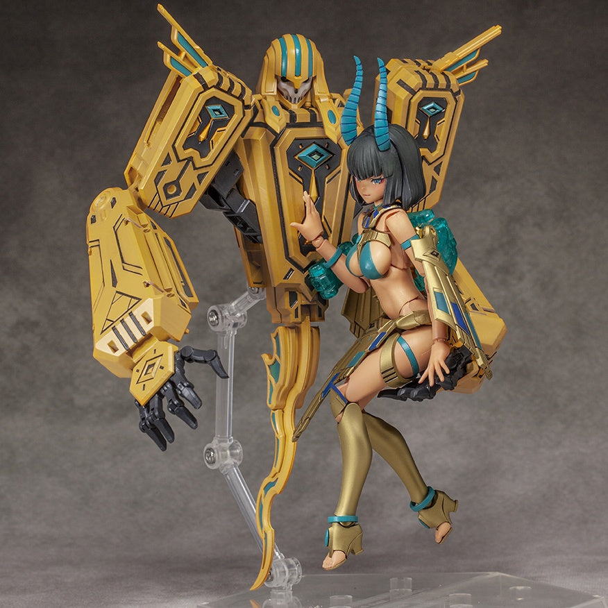 Alphamax Dark Advent Undeaddress Isis (DX Ver.) Anime Action Figure Model Kit - Perfect for Collectors, Display, and Cosplay Scenes