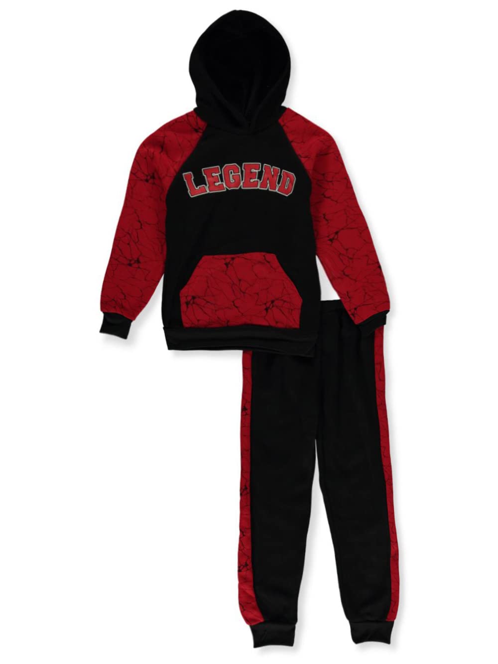 Quad Seven Boys' 2-Piece Jogger Set - Casual Play & School Outfit