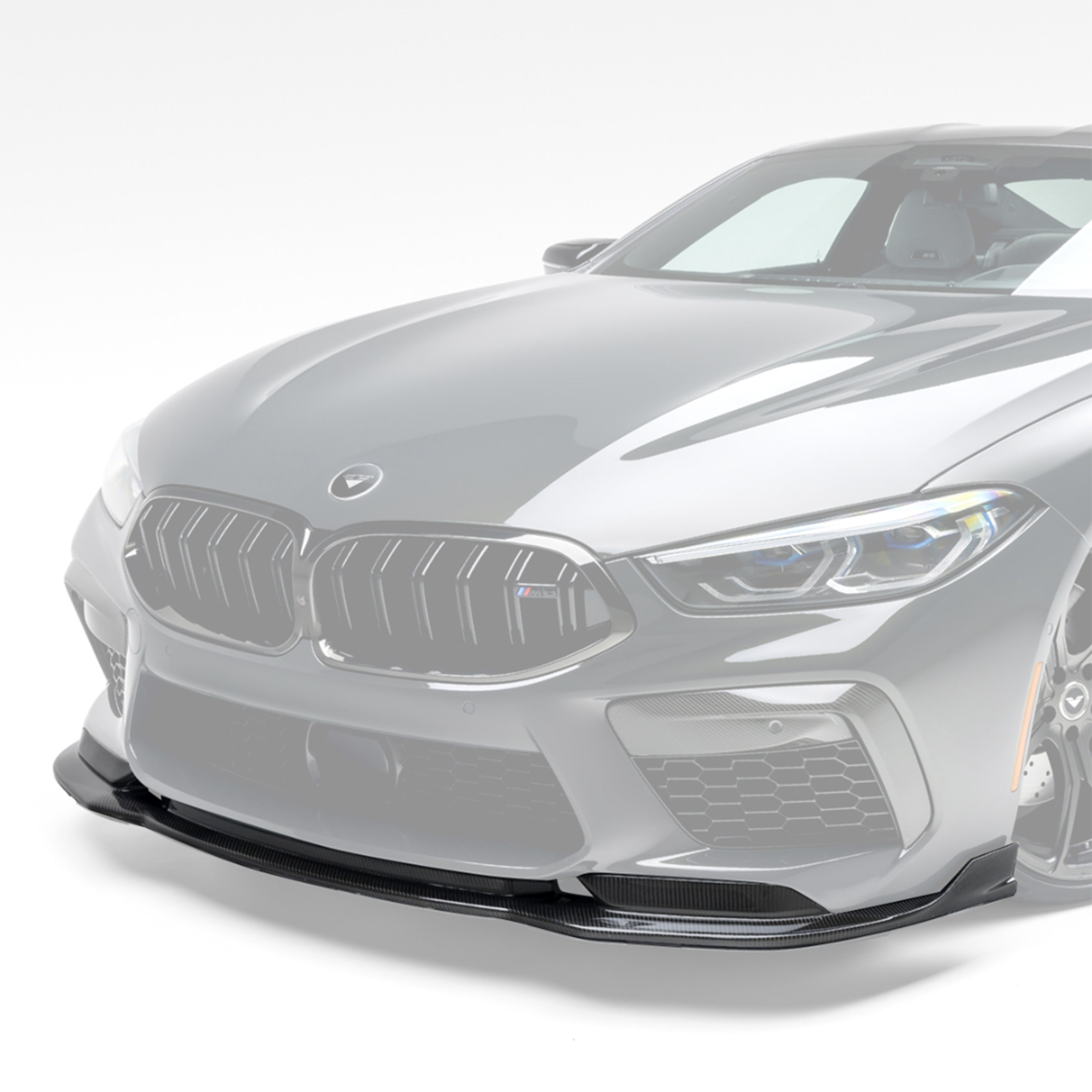 BMW M8 Performance Body Kit - Front Spoiler, Grille, Decklid Spoiler, Eyebrows & Rear Diffuser with V FF Wheels | Complete Exterior Upgrade for BMW M8 Coupe & Convertible | Track & Street Style Enhancement