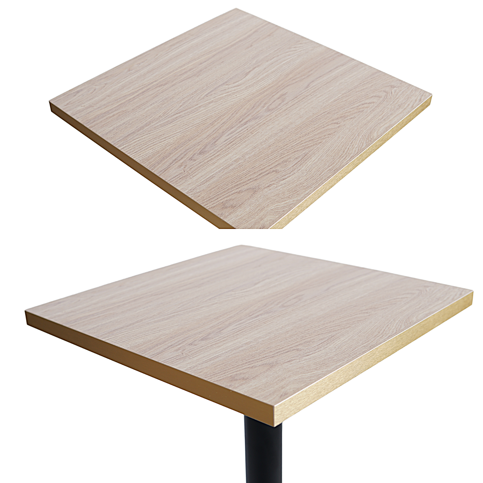Premium HPL 6 Square Table Tops - Durable Wooden Coffee & Dining Table Tops (60cm x 60cm / 80cm x 80cm) - Perfect for Home, Office, Restaurant, and Cafe Use