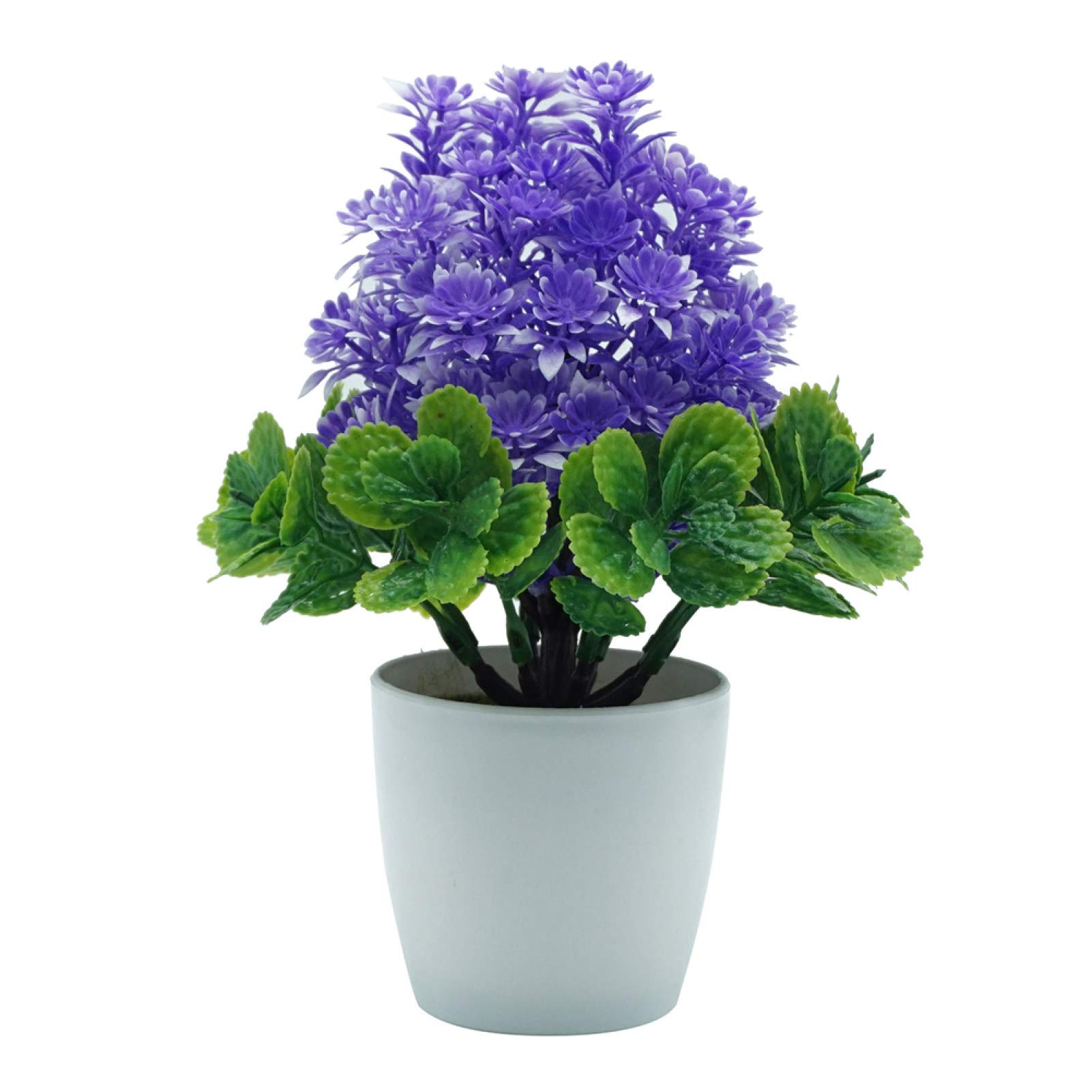 1Pc Artificial Grey990 Mini Bonsai Tree - Realistic Fake Plant for Wedding Centerpieces, Home Table Decor, Office Desk, and Miniature Landscape Displays