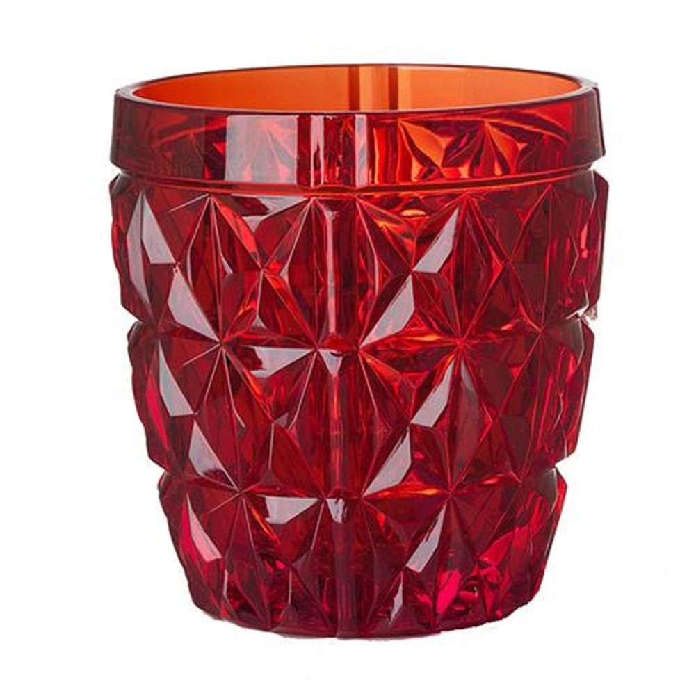Premium Mario Luca Giusti Stella Red Wine Glasses - Set of 6 Elegant Stemware for Dinner Parties, Gifts & Home Bar Decor