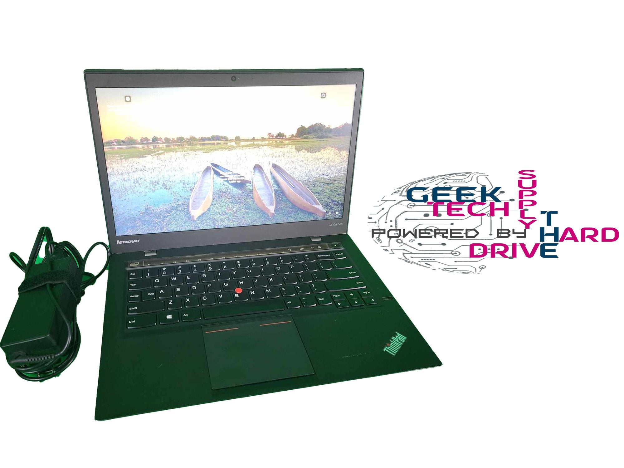 Refurbished Lenovo ThinkPad X1 Carbon Laptop - Intel Core i7-4600U, 8GB RAM, 128GB SSD (B Grade) | Lightweight Business Notebook for Office Work & Remote Computing