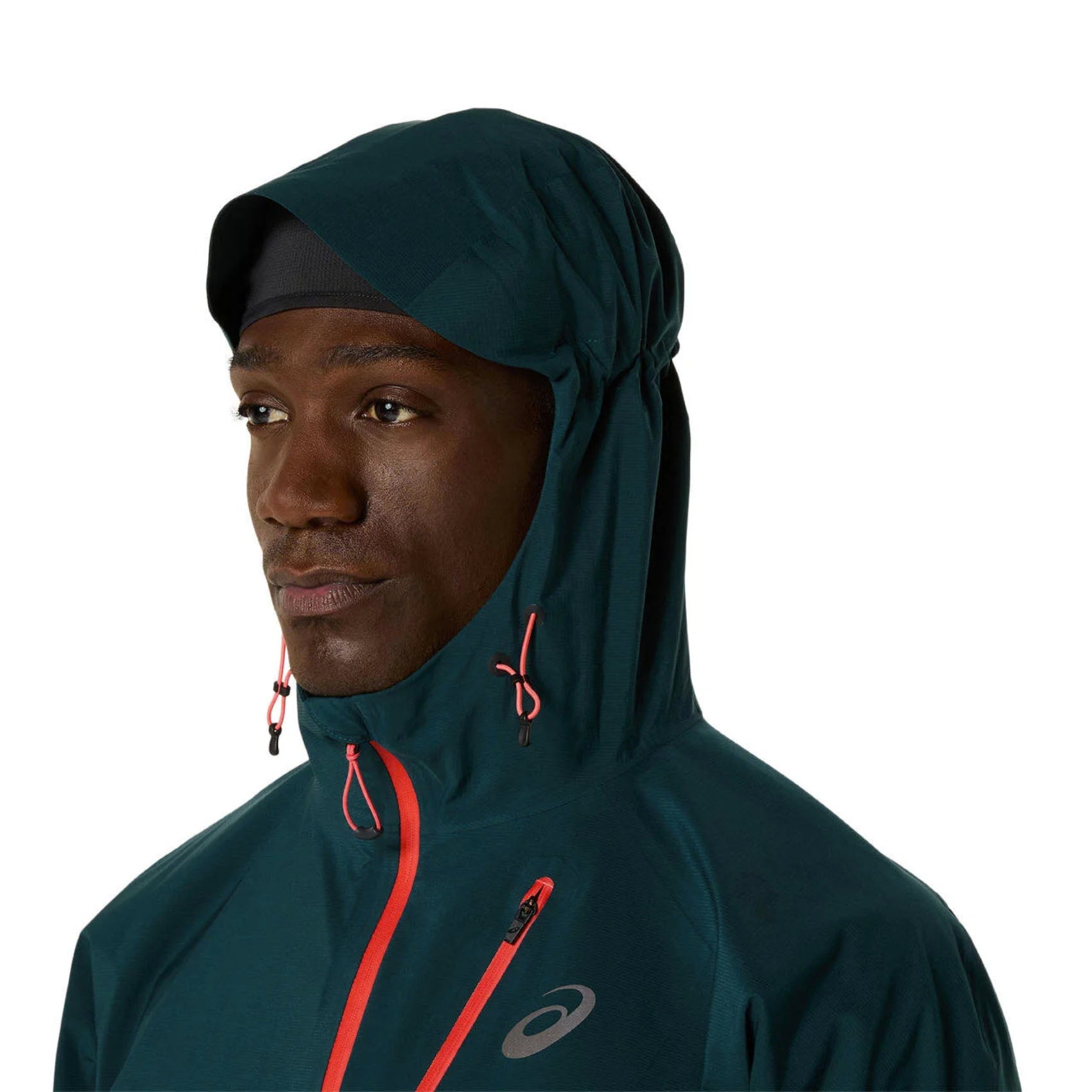 ASICS Fujitrail Elite Waterproof Running Jacket for Men - Lightweight Breathable Trail Running Shell for Hiking & Outdoor Adventures
