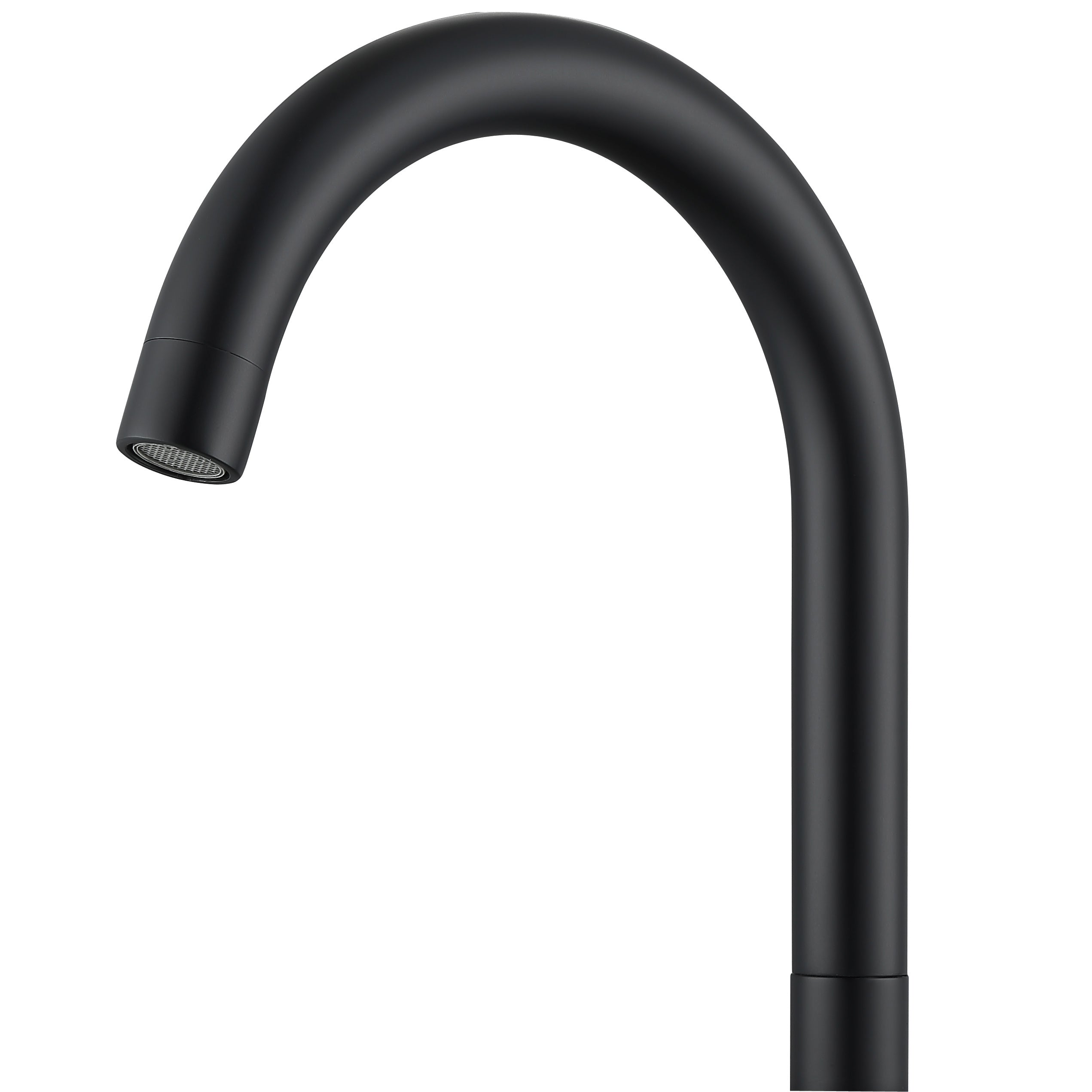 Ancona Nova Series Matte Black Widespread Bathroom Faucet - Modern Sink Faucet for Bathroom Vanity, Powder Room & Guest Bath Installation