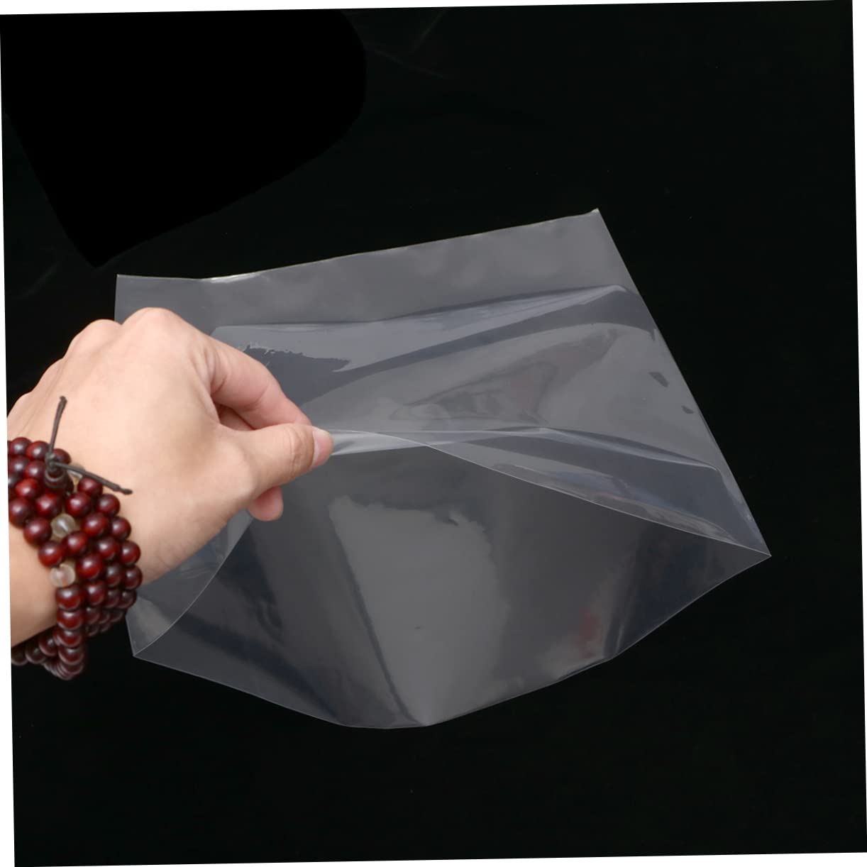 30pcs 12 Inch Flat No Seal Vinyl Record Sleeves - Protective Plastic Bags for LP Storage, Scratch Prevention & Dust Protection | Ideal for Record Collectors, DJs & Music Enthusiasts