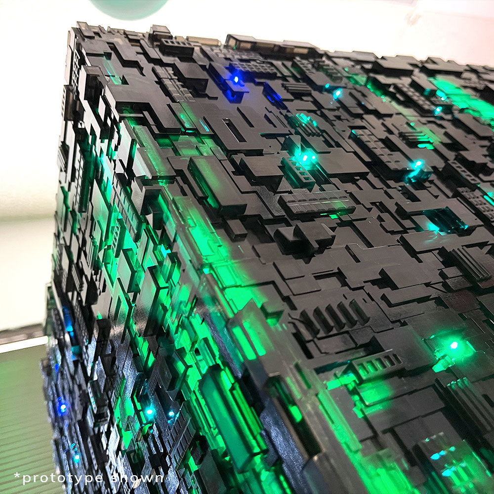 Star Trek Fleet Command Borg Cube ATX - Premium Collectible Model for Sci-Fi Fans | Perfect for Display, Gifts & Star Trek Enthusiasts