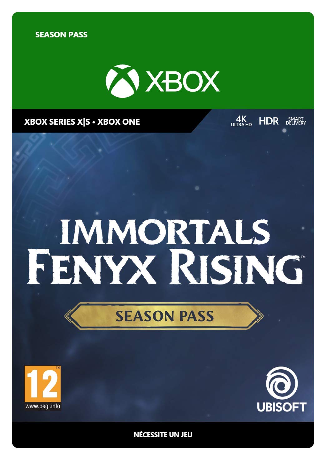 Immortals Fenyx Rising Season Pass - Xbox One Digital Download Code | Adventure Game Expansion for Gods & Myths Questing
