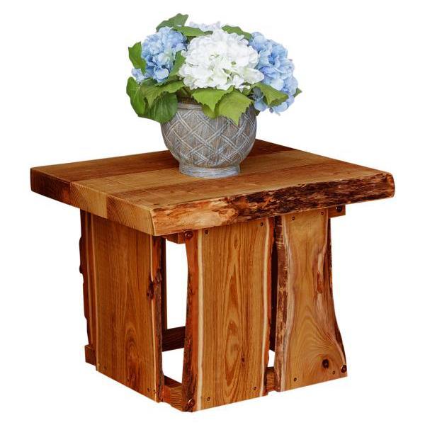 Evening Grove Side Table - Modern Nightstand with Storage Shelf for Bedroom, Living Room & Office - Stylish End Table for Small Spaces & Home Decor
