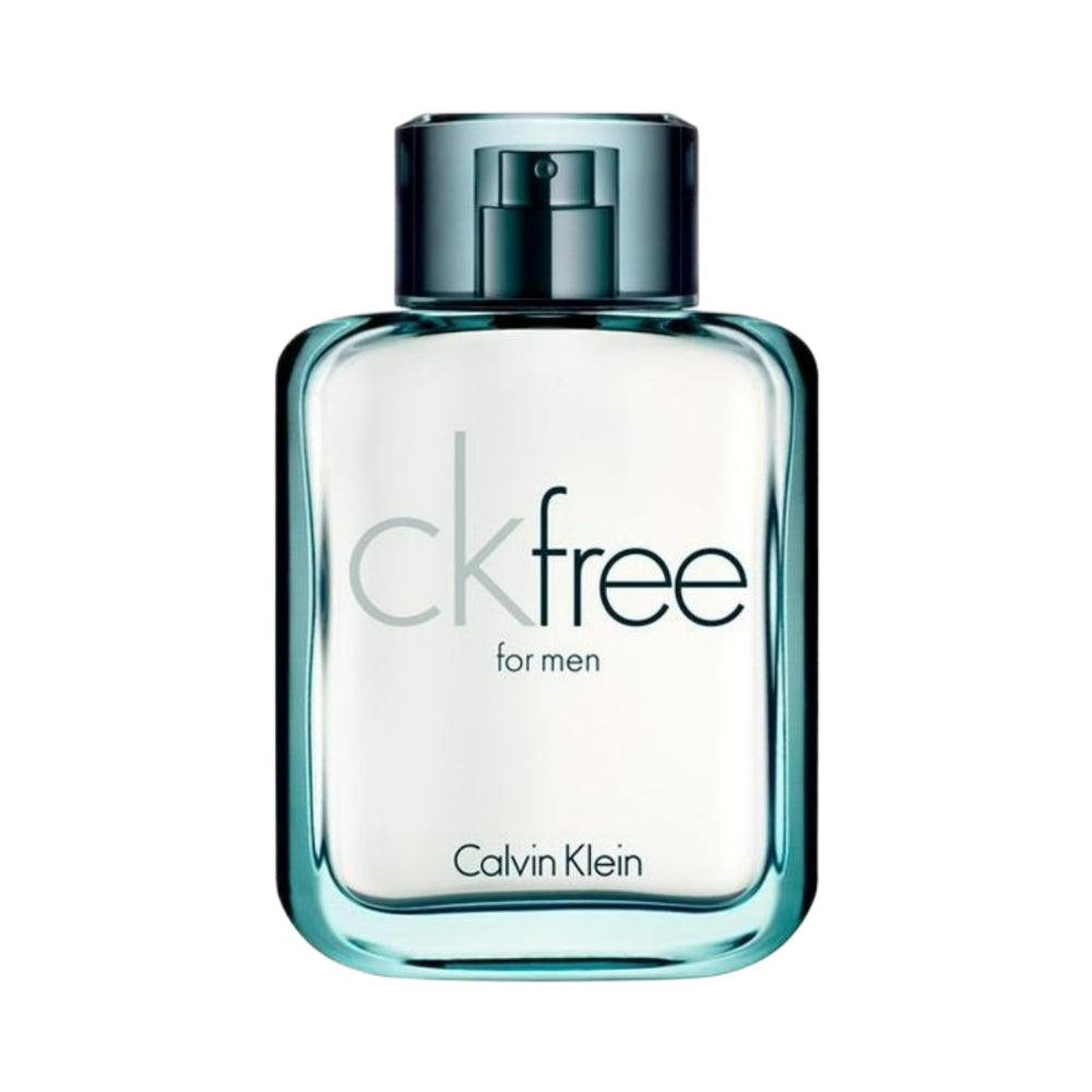 Calvin Klein Free Eau De Toilette for Men - 3.4 oz / 100ml Fresh Citrus Aromatic Fragrance | Perfect for Daily Wear, Office & Date Nights