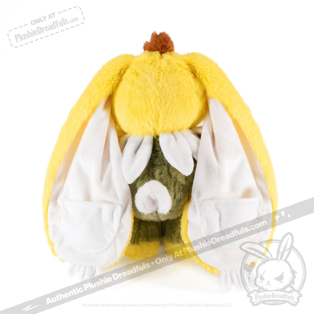 Plushie Dreadfuls Daisy Rabbit Stuffed Animal Toy - Soft Cute Bunny Plush for Kids, Gift, Nursery Decor & Anxiety Relief