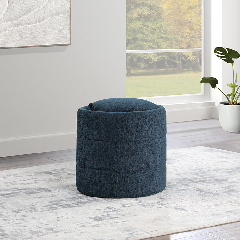 Ave Six Bartley Storage Ottoman with Lift Top - Extra Large Footrest, Coffee Table & Hidden Storage for Living Room, Bedroom & Dorm - BTY Collection
