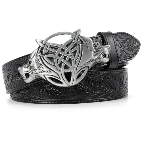 Wolf Buckle-black