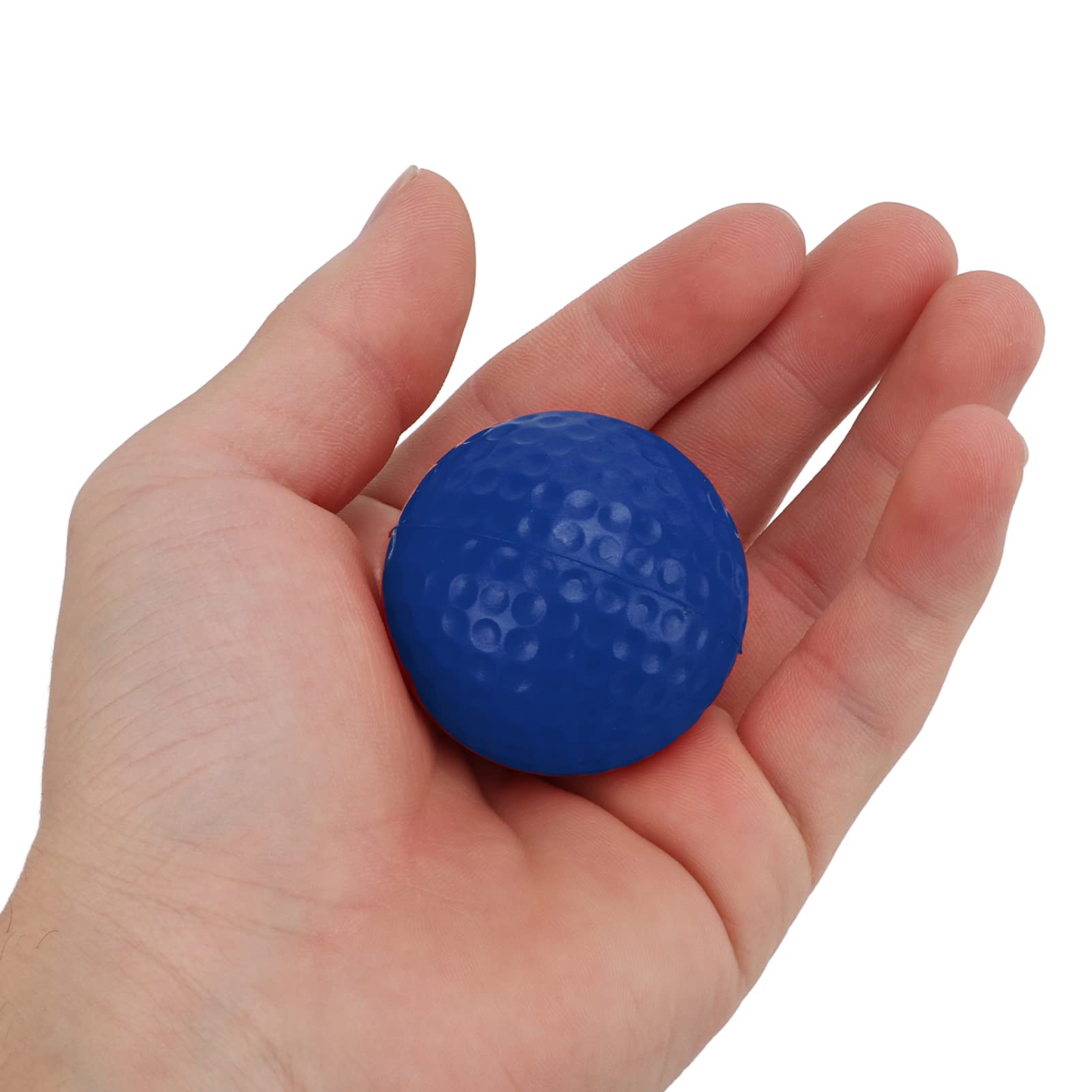 OUKENS 42.5mm PU Foam Golf Practice Balls - 6 Pack Durable Indoor/Outdoor Training Balls for Driving Range, Backyard, and Sports Fitness | High Flexibility Flight Golf Balls for Beginners & Professionals