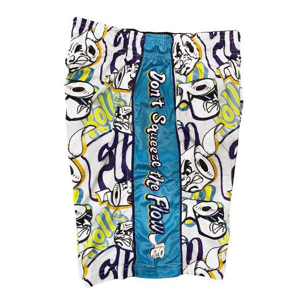 Boys' Don't Squeeze The Flow Attack Shorts - Comfortable Athletic Training Shorts for Kids - Perfect for Basketball, Soccer & Outdoor Sports Activities