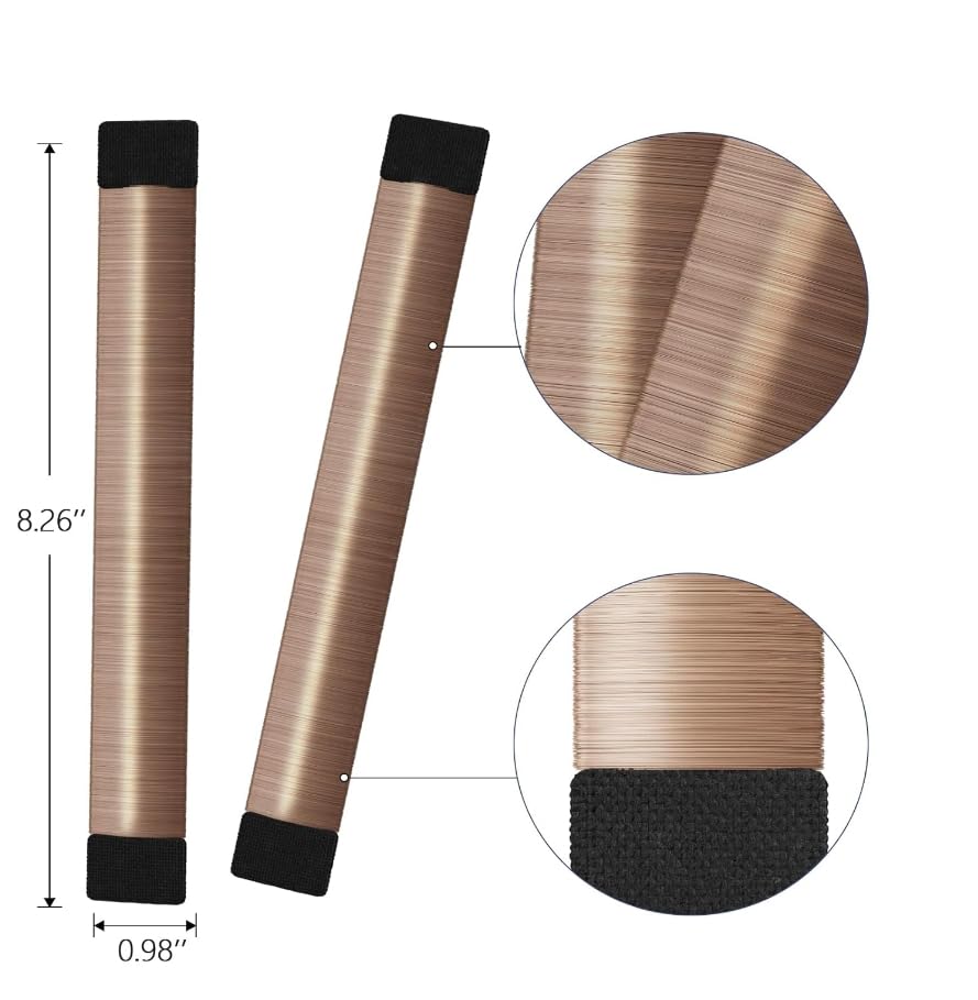 3PCS Hair Bun Maker Set - DIY French Twist Hair Donut for Easy Ballet Buns, Women & Kids Hair Styling Tool (Light Blonde) - Perfect for Dance Recitals, Weddings & Everyday Hairstyles
