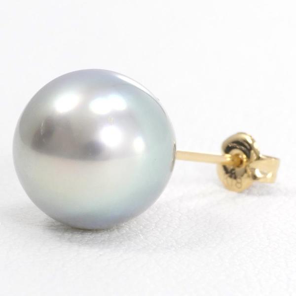 18K Yellow Gold Pearl Single Earring - Vintage Pre-Owned Jewelry for Women | Elegant Gift for Brides, Anniversaries & Special Occasions