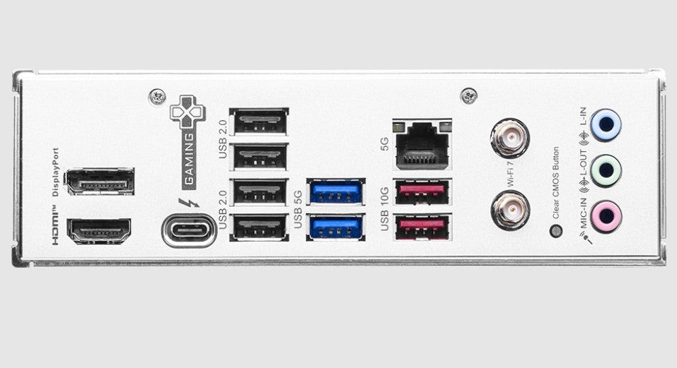 MSI B860 GAMING PLUS WIFI ATX Motherboard - Intel LGA 1700 Socket, DDR4, PCIe 4.0, Dual M.2, Wi-Fi 6 - Perfect for Gaming PCs & High-Performance Workstations