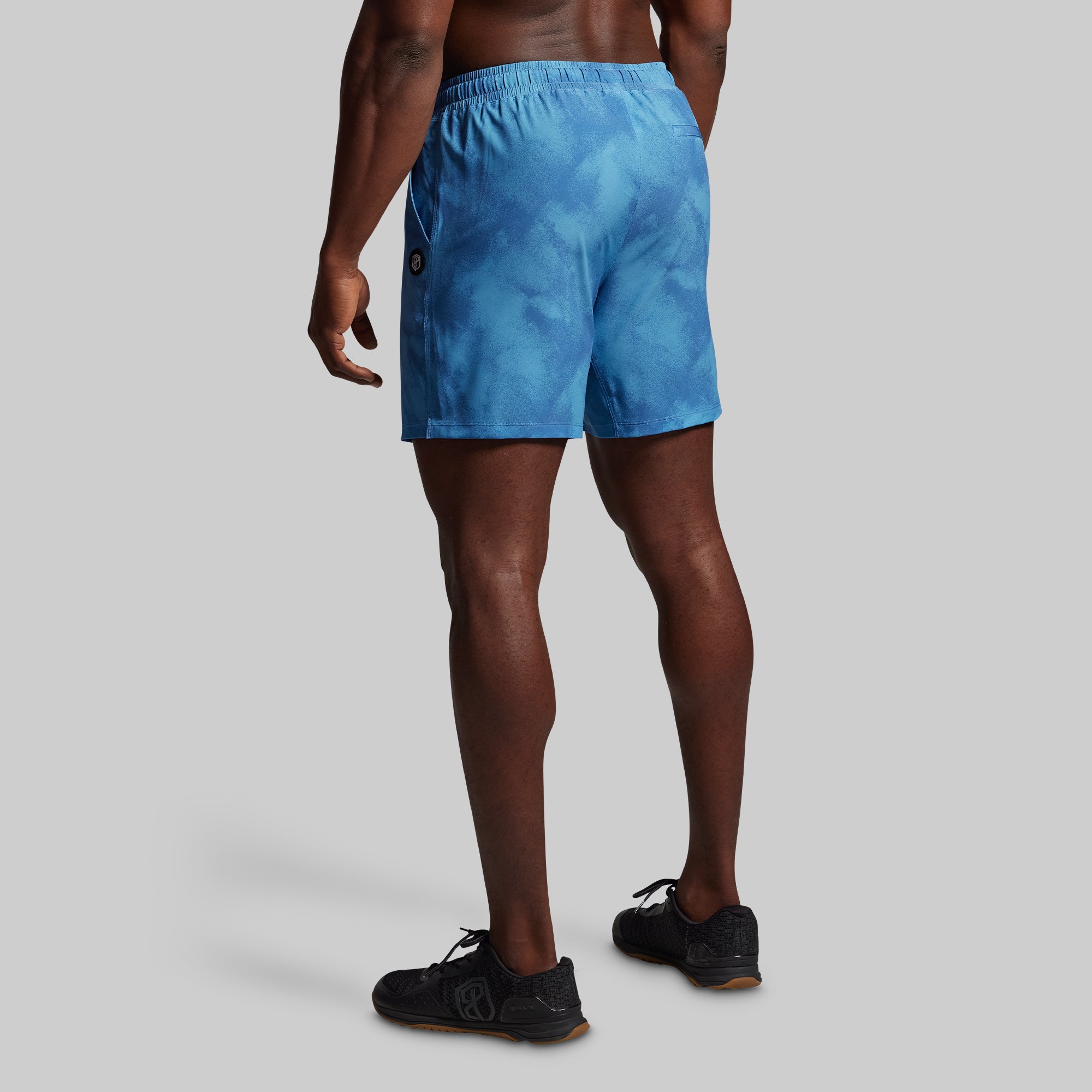 Peak Shorts for Men - Glacier Blue Hiking & Running Shorts - Lightweight Quick-Dry Outdoor Activewear for Camping, Gym & Travel