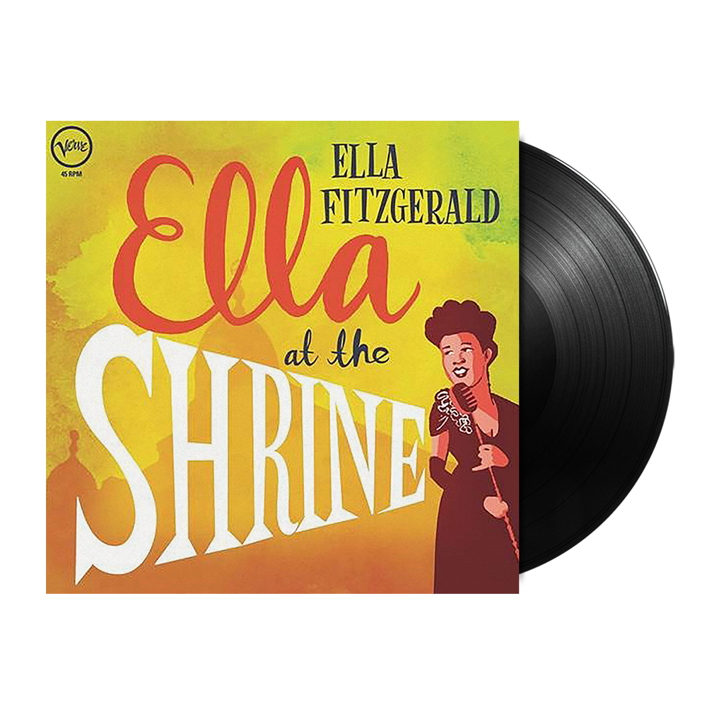 Ella At The Shrine LP - Vintage Jazz Vinyl Record - Perfect for Jazz Lovers & Record Collectors - Great for Home Listening, Music Gifts & Vinyl Collections