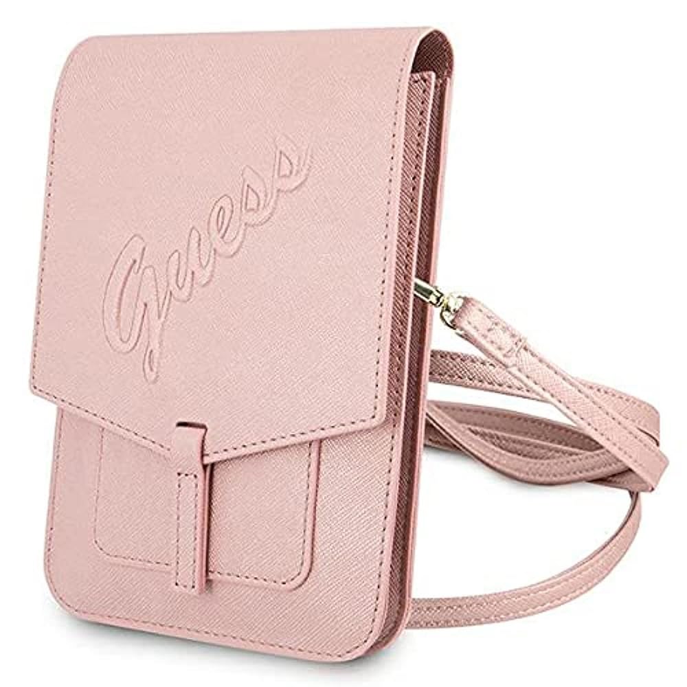 GUESS Women's Rose Saffiano Leather Crossbody Bag - Stylish Designer Handbag for Work, Travel & Evening Out