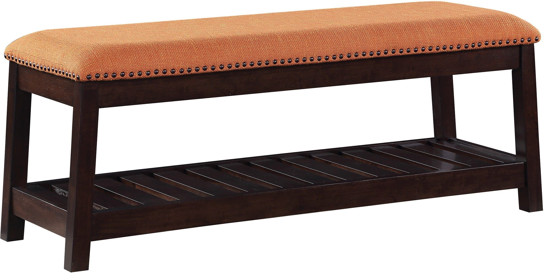Office Star Lauderdale 48-Inch Bench [LDR] - Durable Office & Home Seating Solution for Waiting Areas, Entryways & Conference Rooms