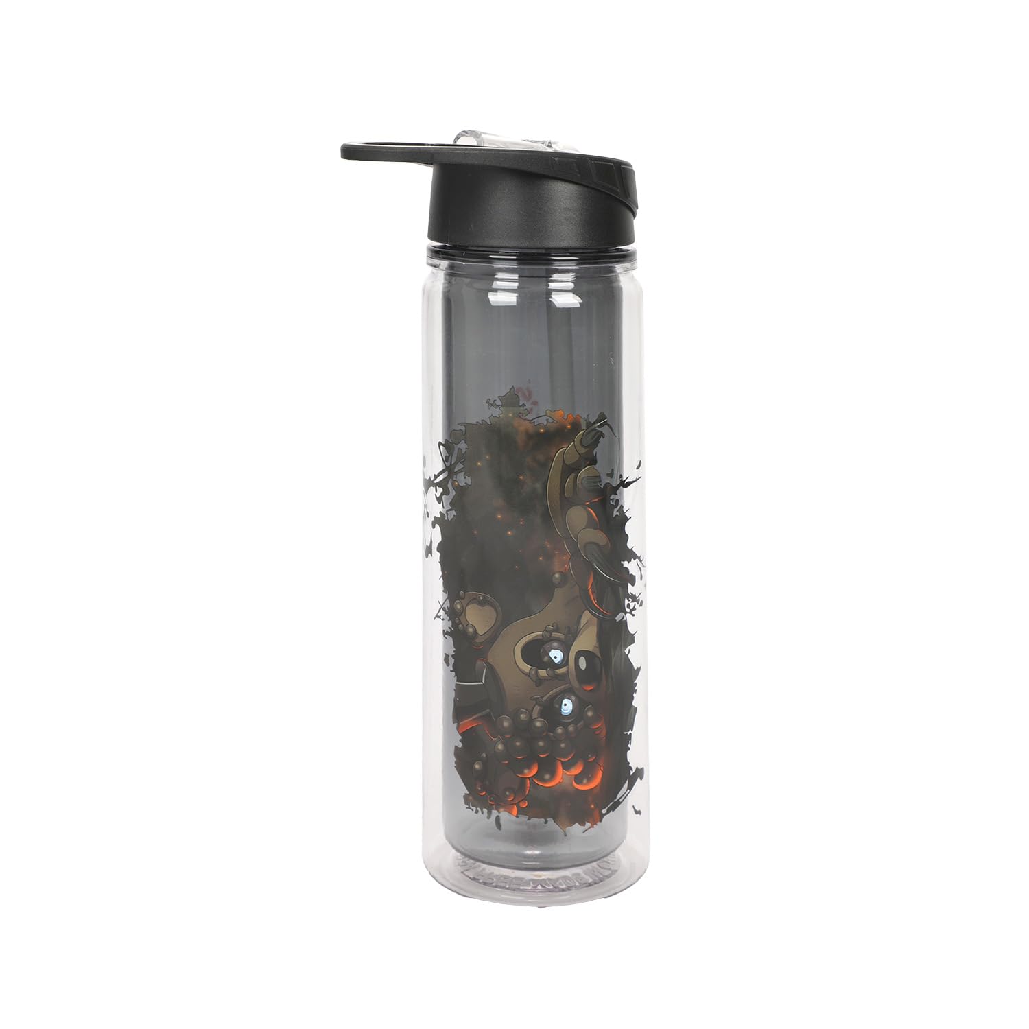 Twisted Freddy 16 oz Double Wall Insulated Water Bottle - Five Nights at Freddy's FNAF Themed Stainless Steel Tumbler for Hot & Cold Drinks - Perfect for Gaming, Cosplay, and Horror Fans