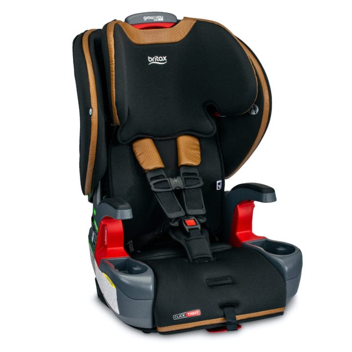 Britax Grow With You Clicktight Booster Car Seat - Safe & Adjustable for Kids 3-12 Years - Perfect for School, Travel & Family Road Trips