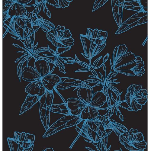 Electric Blue Outline