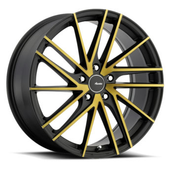 Advanti Turbina Black Face Cut Bronze Clear 19x8.5 +35 5x120mm 74.1mm Alloy Wheels - Perfect for BMW, Mercedes & Luxury Car Upgrades