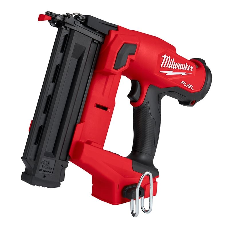 M18 FUEL 18V Brushless Cordless 18 Gauge Brad Nailer (Tool Only) - Lithium Ion Battery Powered for Woodworking, Trim & Finish Carpentry