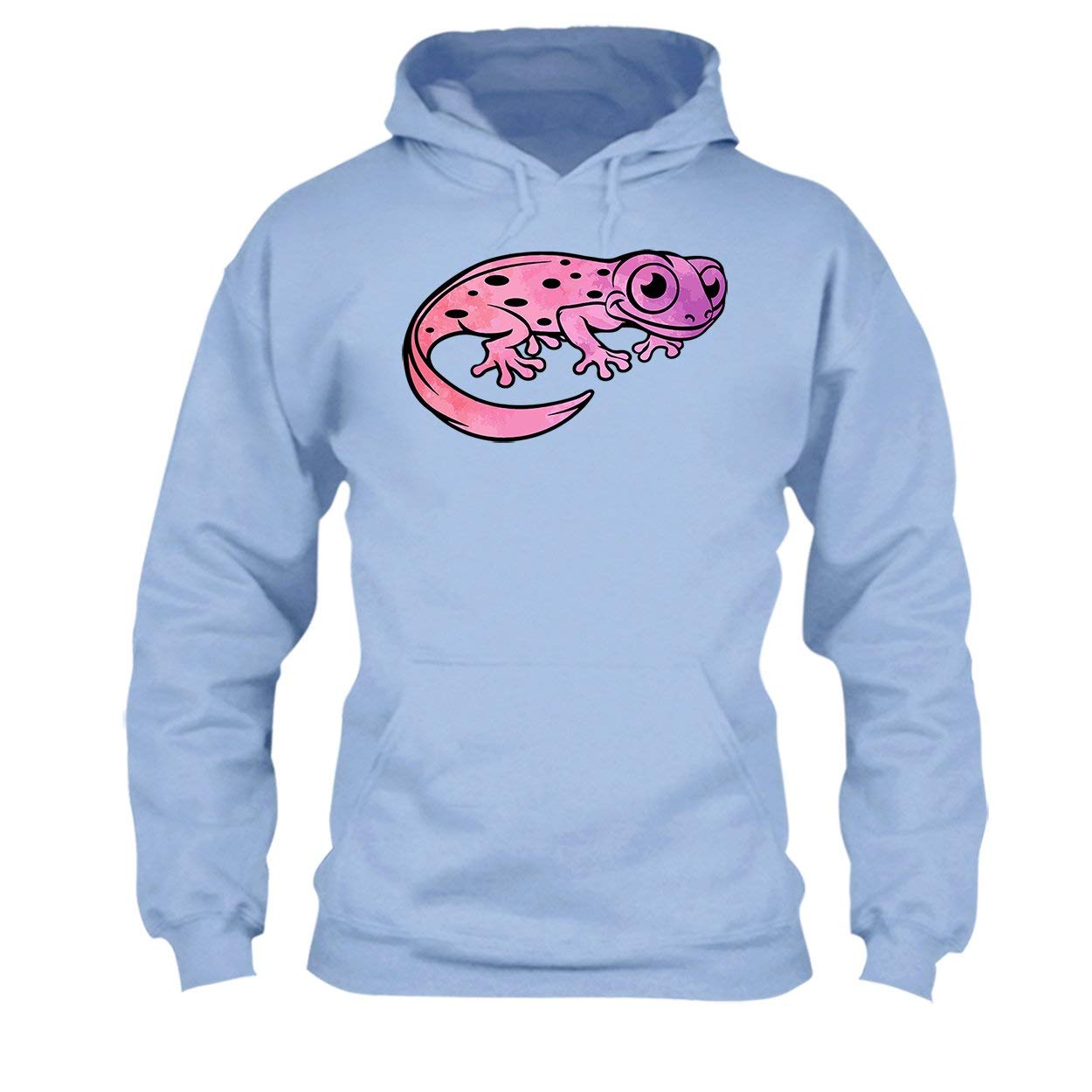 **Salamander Happy Graphic T-Shirt for Men & Women - Comfortable Cotton Casual Tee for Everyday Wear, Street Style, and Outdoor Activities**