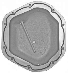 Dana 44 Differential Cover - Heavy Duty Replacement for Off-Road & 4x4 Trucks - Perfect for Jeep Wrangler, Ford F-150, Ram 1500 - Off-Roading, Rock Crawling & Towing Protection