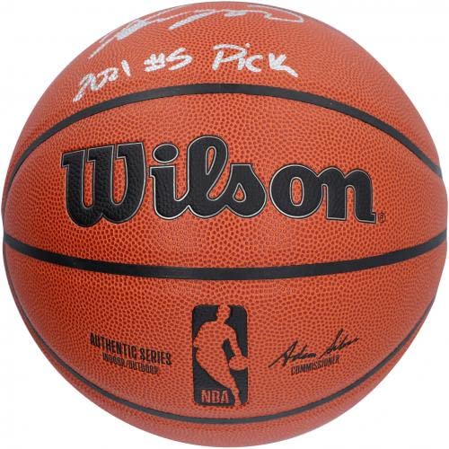 Jalen Suggs Orlando Magic Autographed Wilson Authentic Series Basketball - Official NBA Game Ball with 