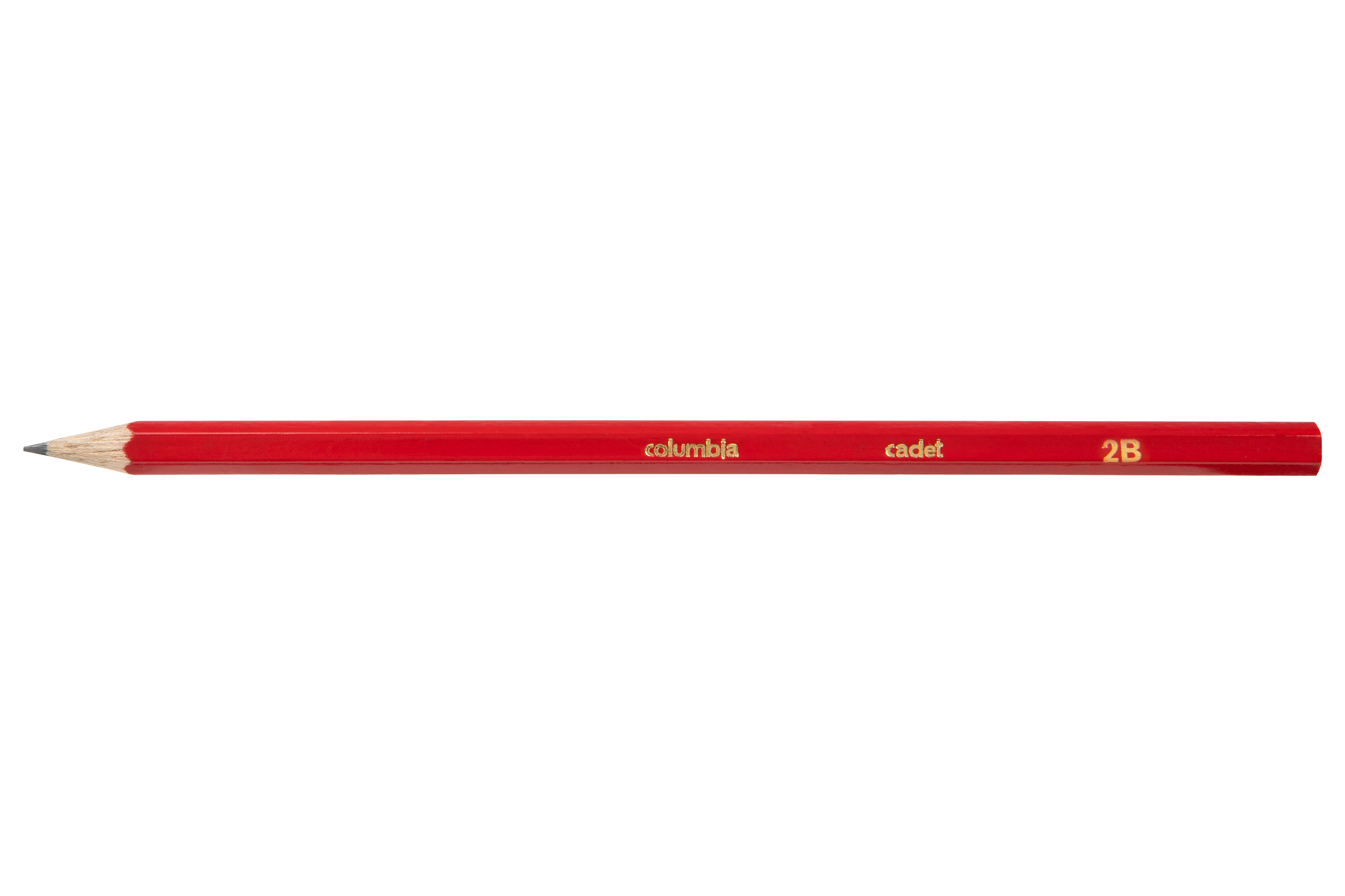 Columbia Cadet #2B Hexagonal Pencils - Pack of 20 - Premium Drawing & Writing Pencils for Artists, Students & Office Use