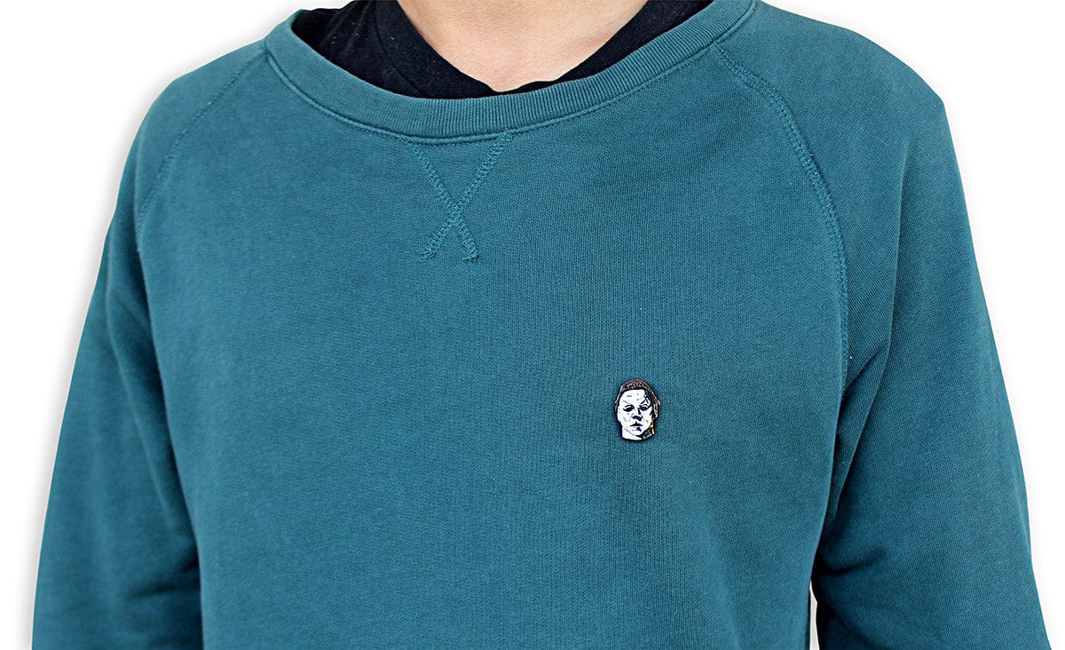 Michael Myers Halloween Enamel Pin - Horror Movie Collectible for Jackets, Bags & Accessories