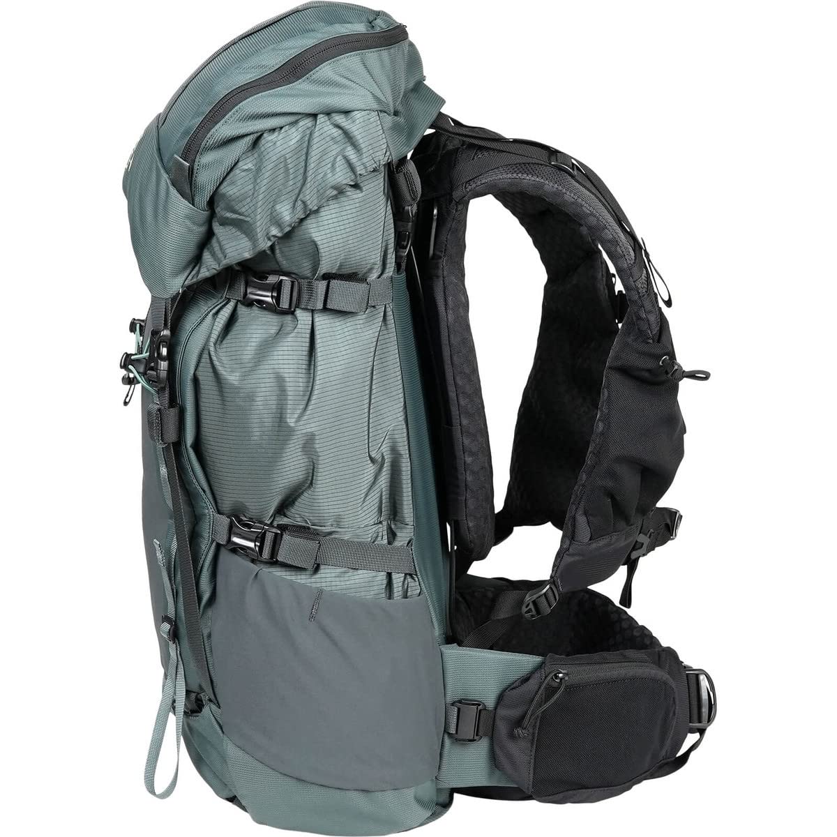 Mystery Ranch Bridger 45L Hiking Backpack - Mineral Gray Medium Size | Durable Weekender Travel & Outdoor Adventure Backpack for Camping, Trekking & Daily Commute