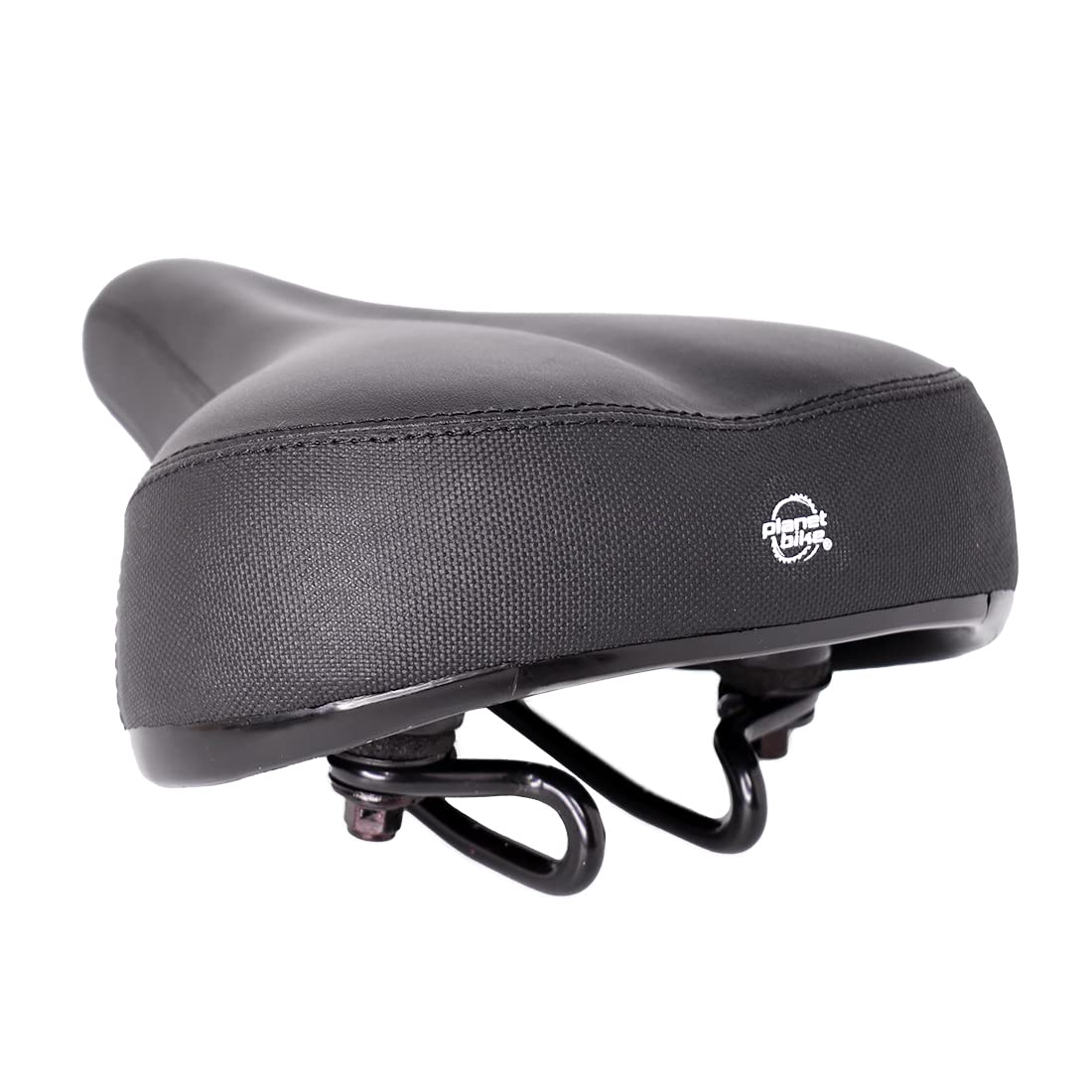Planet Bike Comfort Web Spring Bike Seat for Men - Ergonomic Cushioned Bicycle Saddle for Commuting, Road & Mountain Biking