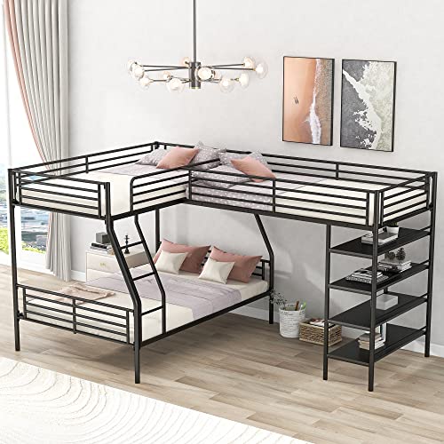 Black With Shelves