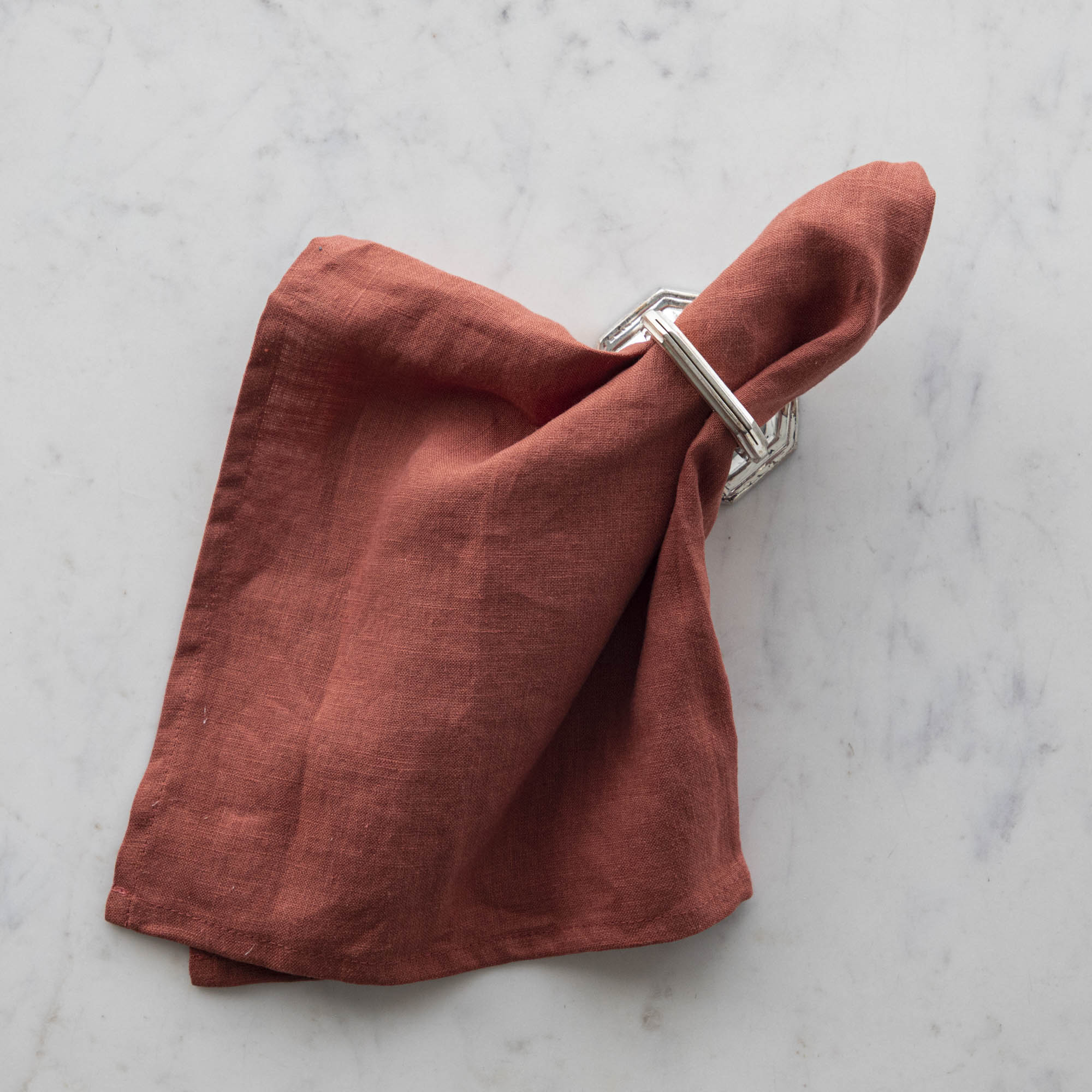 Premium European Linen Napkins Set - 100% Organic Flax Table Linens for Fine Dining, Weddings & Elegant Home Decor