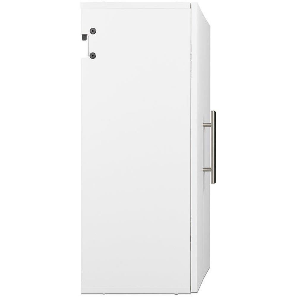 Prepac 24 Inch White Wall Mounted Storage Cabinet - Garage Organization & Laundry Room Shelving Unit for Home Storage Solutions