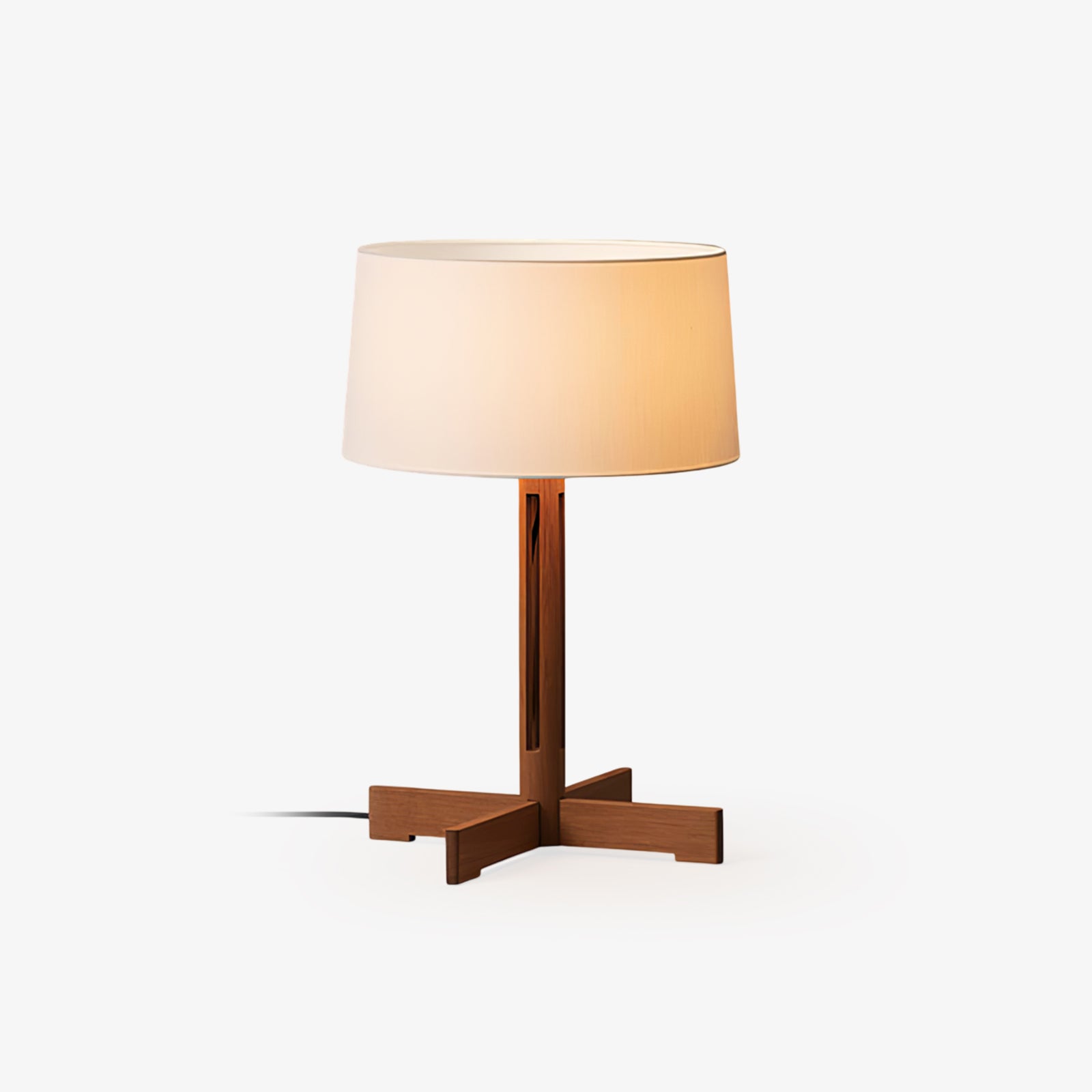 Compact Charm Table Lamp - Modern LED Nightstand Light with USB Port, Touch Control & Adjustable Brightness for Bedroom, Living Room, Office & Dorm Decor