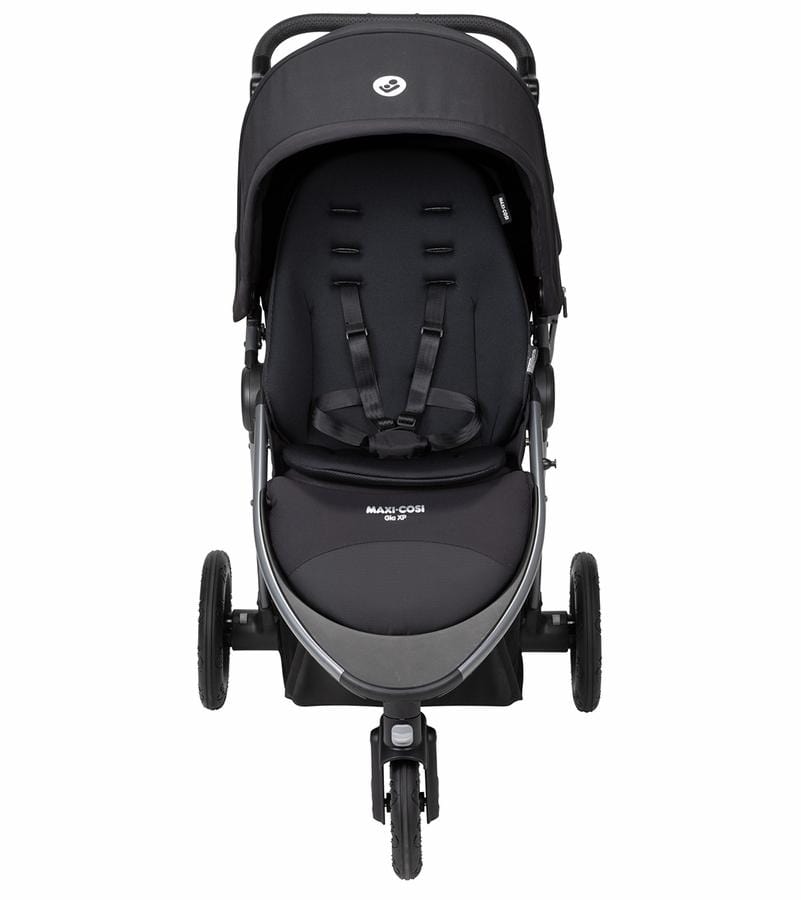 Maxi Cosi Gia XP 3 Wheel Stroller - Lightweight Compact Baby Stroller with Adjustable Canopy | Perfect for Urban Travel, Shopping & Daily Walks (Midnight Black)