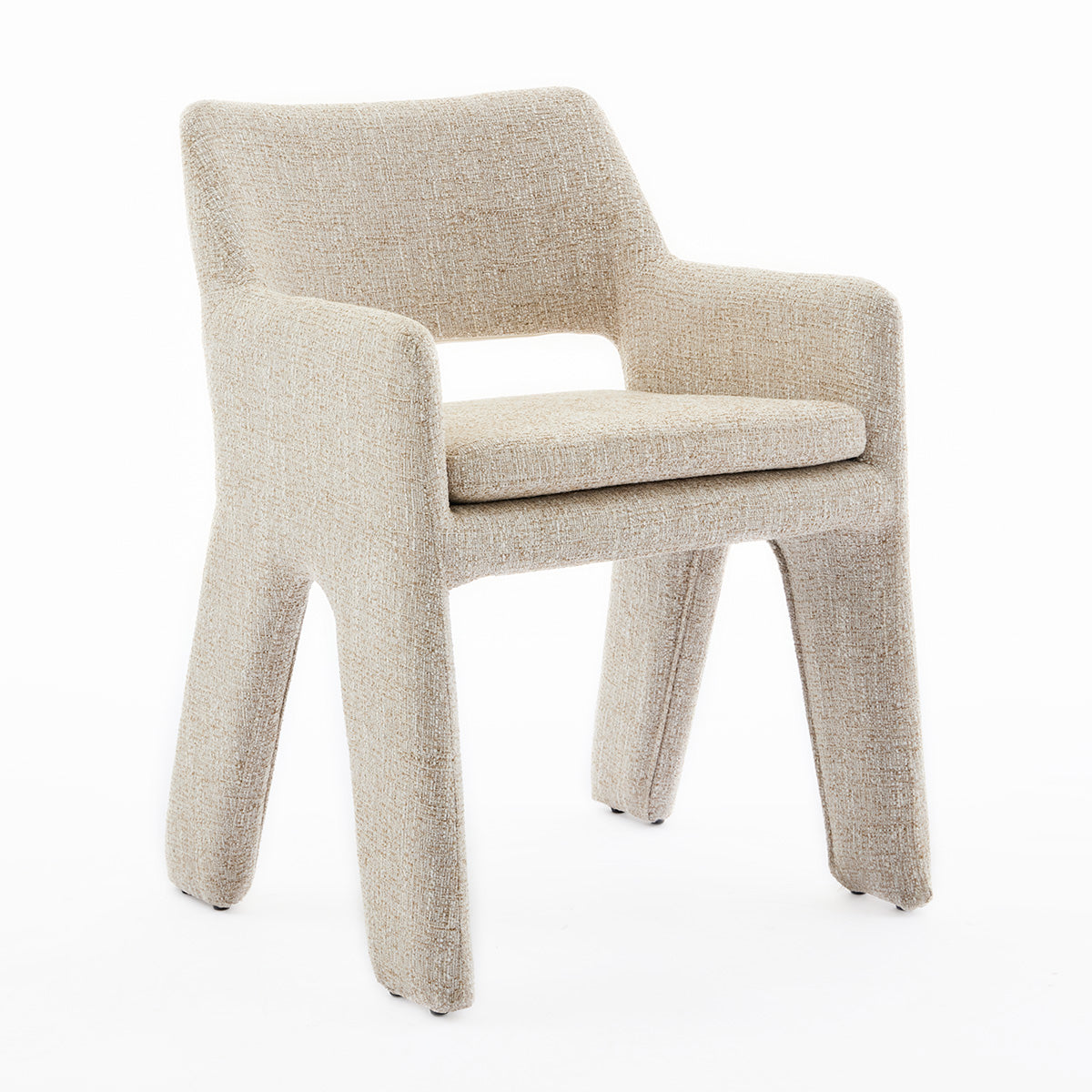 Harvey Fabric Dining Chair - Modern Upholstered Side Chair for Kitchen, Dining Room, and Office - Comfortable & Stylish Seating Solution for Home Decor