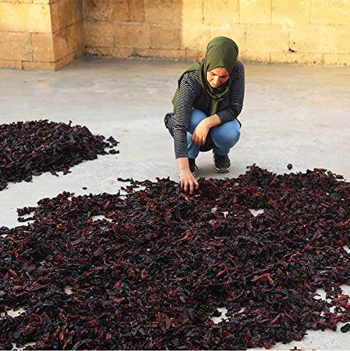 Premium Urfa Biber Pepper Flakes - Authentic Turkish Chili Spice for Cooking, Seasoning & Grilling - Gourmet Isot Pepper in Airtight Jar with Double Flip Lids - Perfect for BBQ, Pizza, Pasta & Mediterranean Dishes - 7 Oz, Made in Turkey