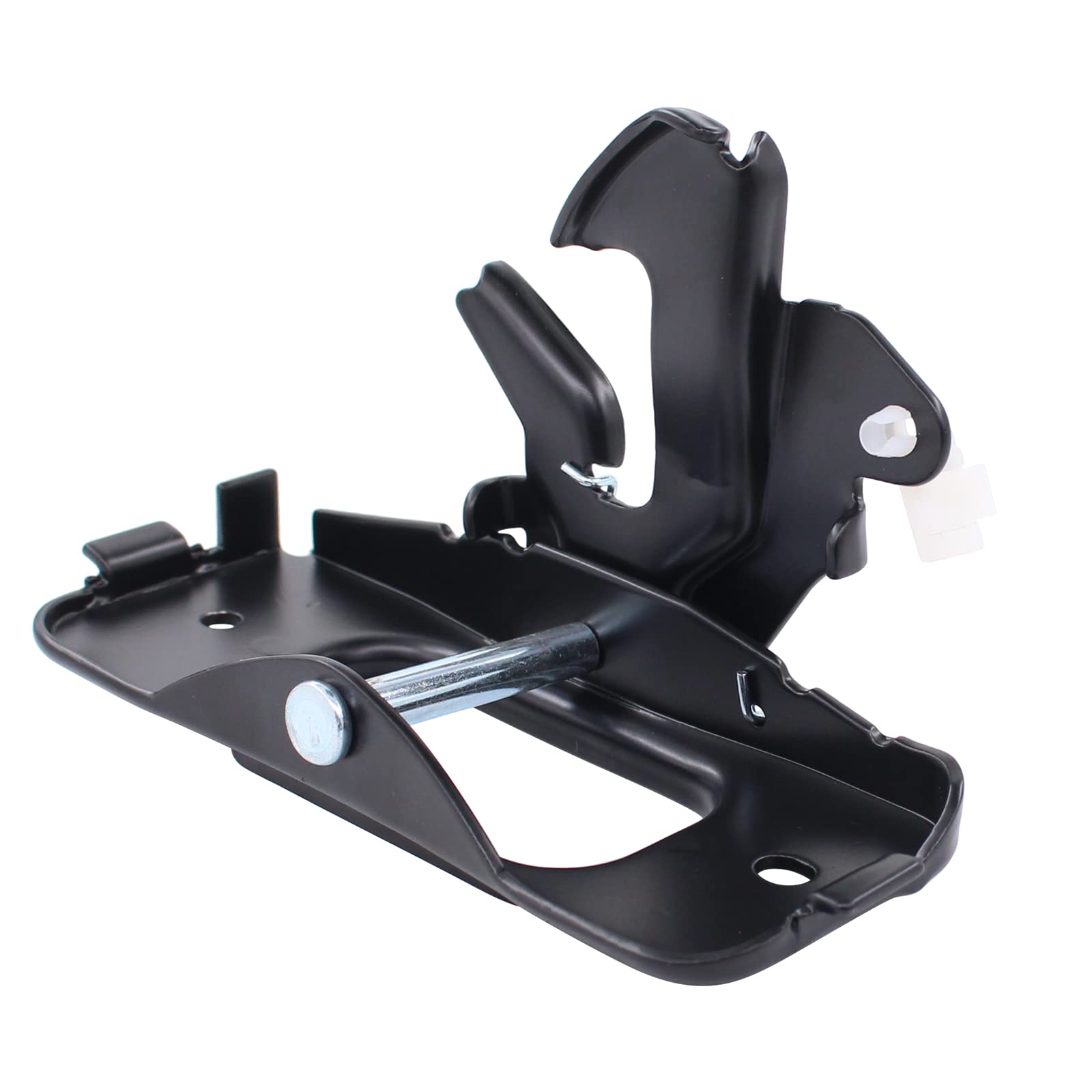 Dodge Ram 1500 2500 3500 Hood Latch Striker Holder Kit (2002-2009) - Includes Latch Rod Release Handle & Safety Catch Retainer Clip - OEM 55275843AB 5143056AA 55275850AB - Perfect for Truck Maintenance & Repair