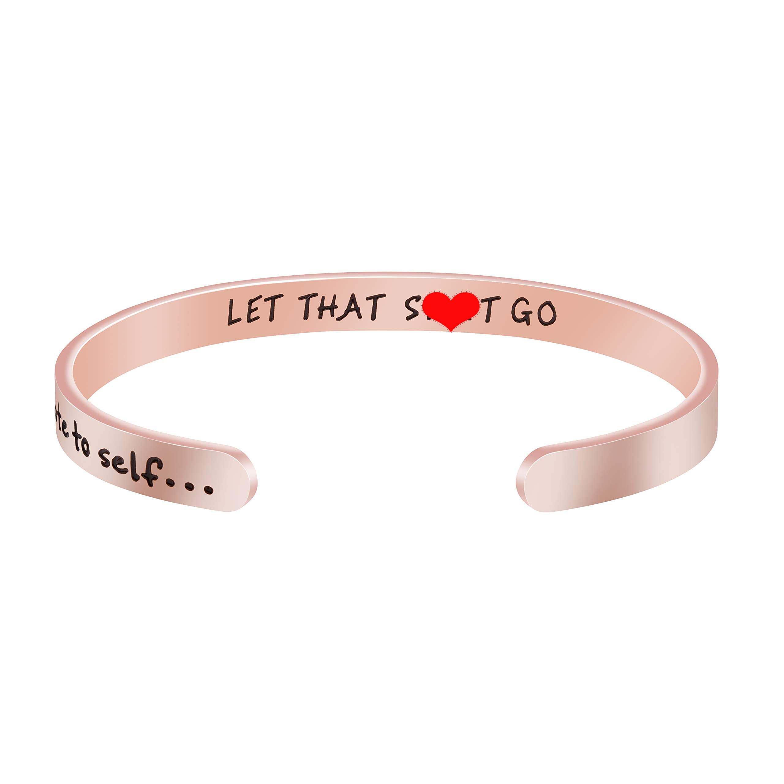 JoycuFF Stainless Steel Bracelet for Women - Elegant Cuff Bangle Gift for Mother, Mom, Wife - Perfect Christmas, Birthday, Thanksgiving Present - Meaningful Year-Round Jewelry for Special Occasions & Everyday Wear