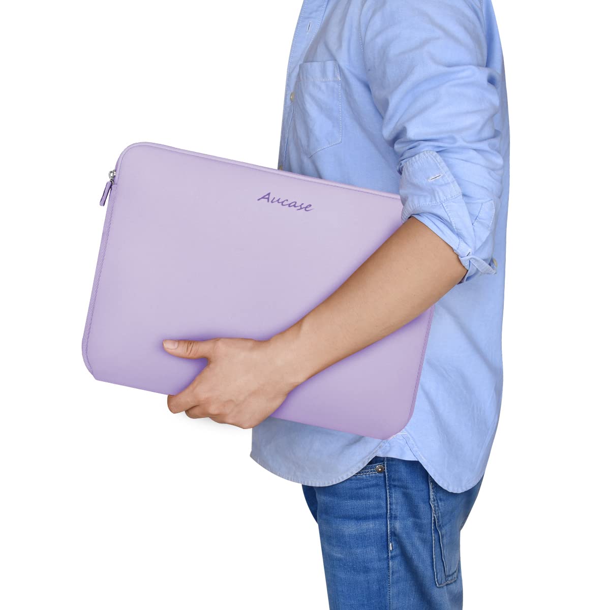 **Aucase 15.6-16 Inch Laptop Sleeve – Ultra-Thick & Lightweight Water-Resistant Neoprene Protective Case for MacBook, Dell, HP, Acer Predator Helios 16 – Perfect for Travel, Work & School**