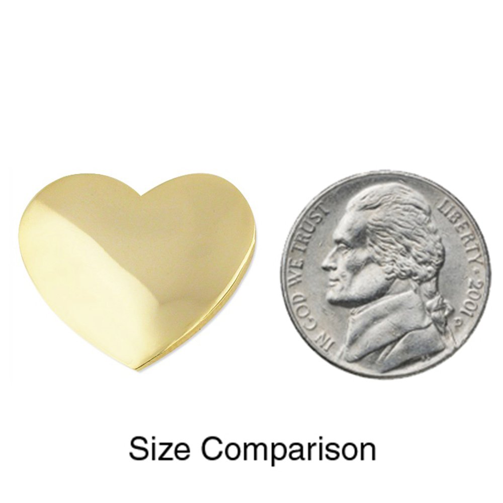 PinMart’s Enamel Lapel Pins - Heart Shaped Love Pins for Valentine's Day Gifts & Party Favors - Bulk Sizing Available - Perfect for Valentine Cards, Class Gifts, and Romantic Occasions